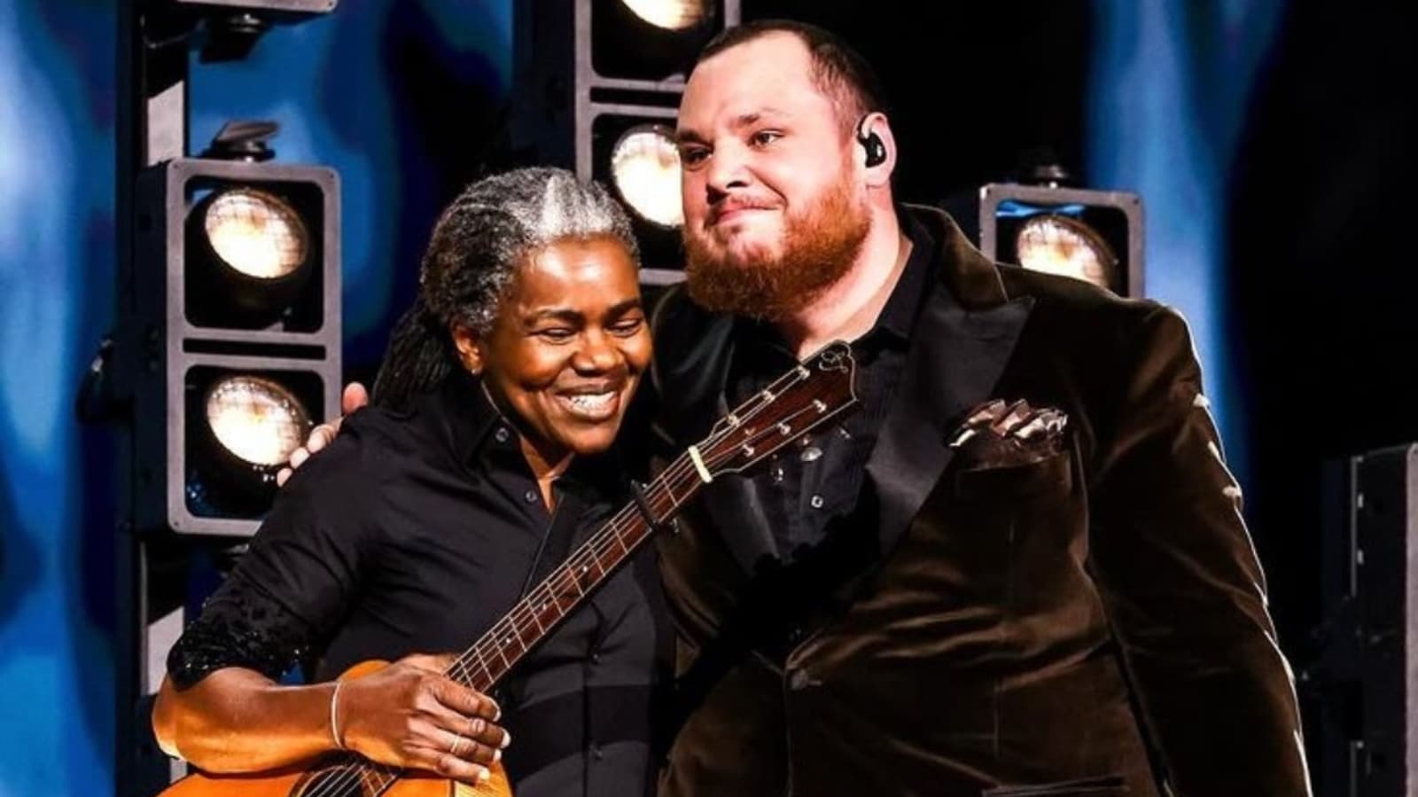 Tracy Chapman reacts as Luke Combs shares photos from 'unreal Grammy week'